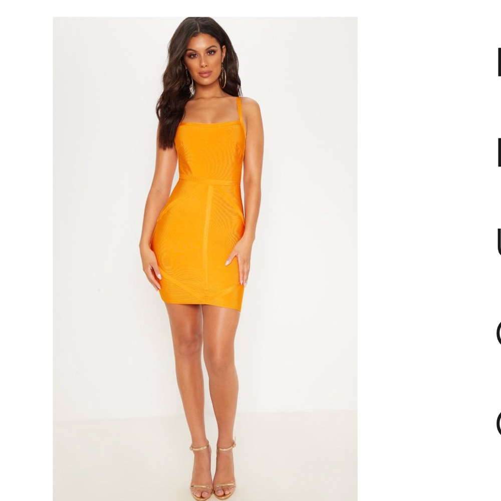 Bright orange dress 🍊PLT